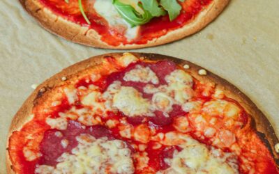 Wrap-Pizza – kalorienarme & einfache Blitzpizza
