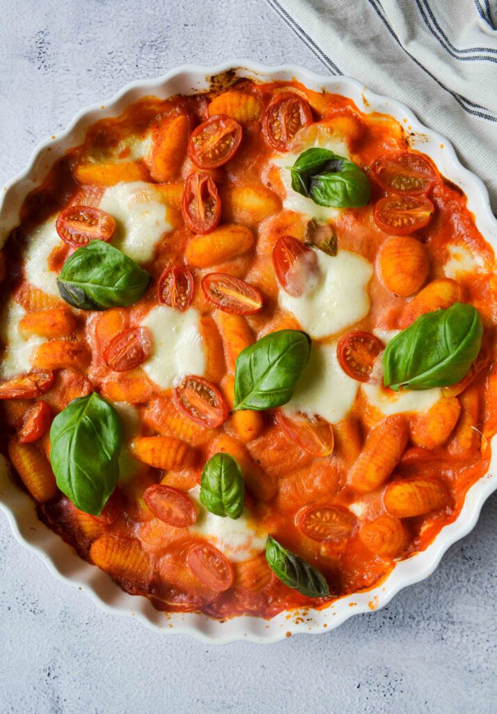 Gnocchi Auflauf Tomate Mozzarella - Mycarbcrew