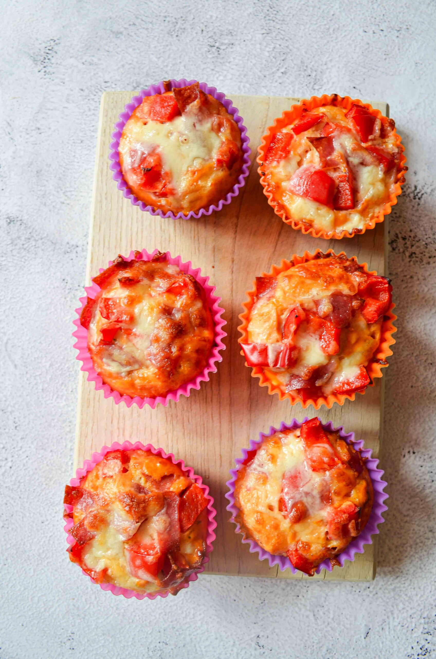 Pizza-Muffins - low carb