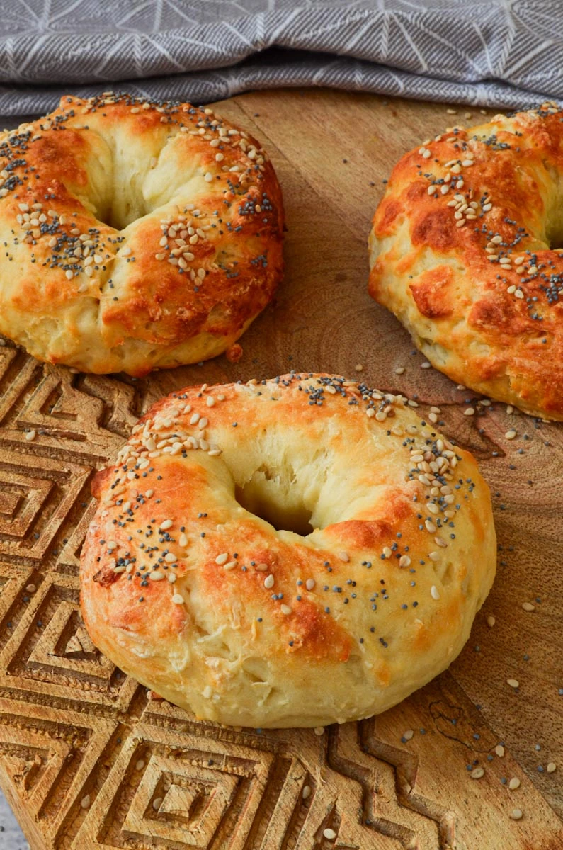 High Protein Bagel